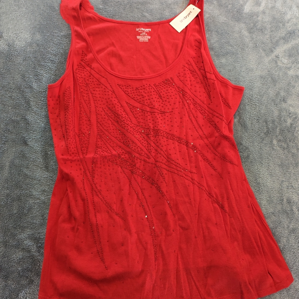 Lane Bryant 18/20 beaded tank